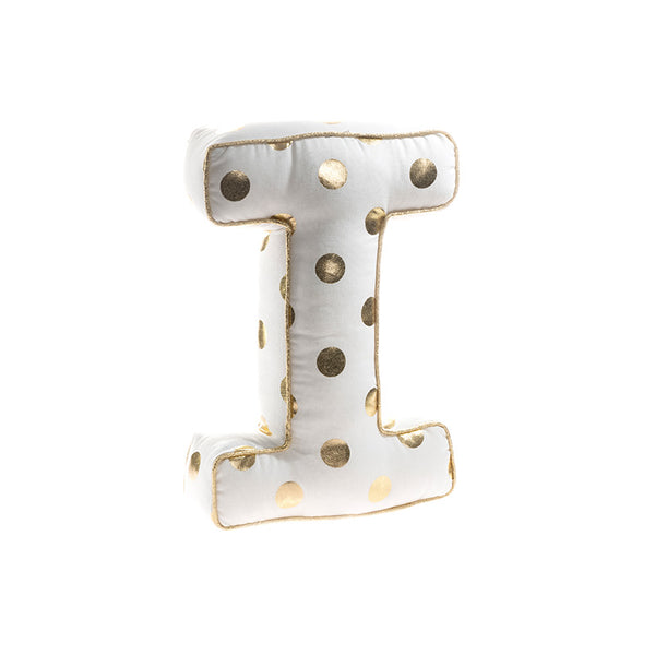 Buchstabenkissen PRINCESS, creme