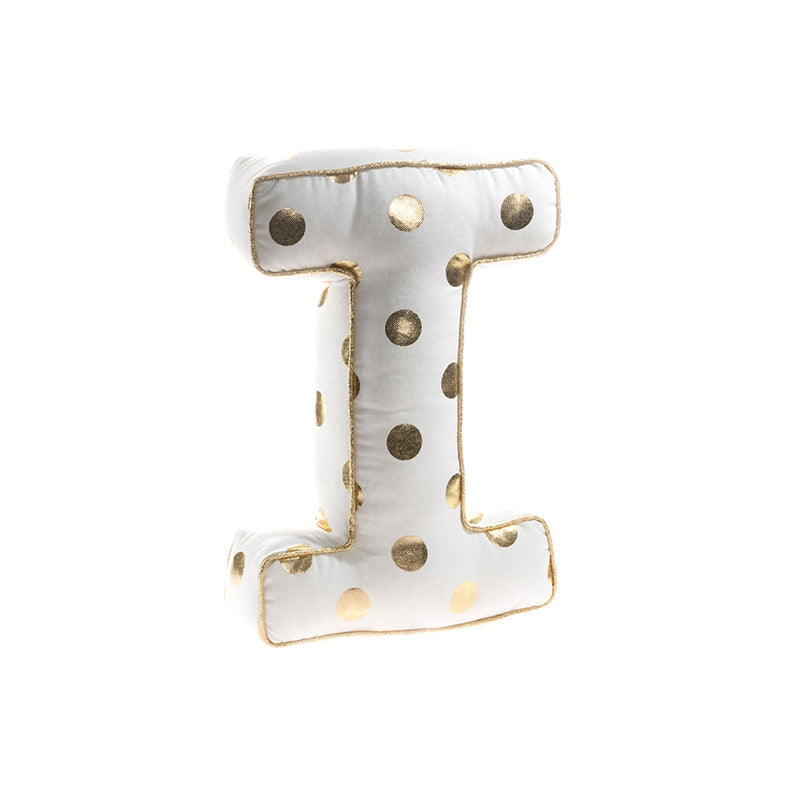 Buchstabenkissen PRINCESS, creme