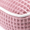 Buchstabenkissen WAFFLES, Rose
